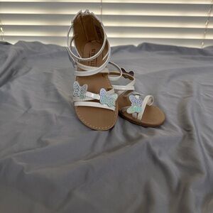 Seychelles White Butterfly Gladiator Sandals